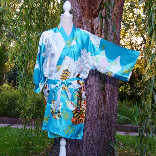 Lingerie kimono court femme - lingerie,