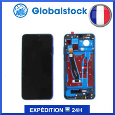 Ecran LCD + Vitre tactile sur châssis pour Huawei HONOR 8X Bleu+ Outils