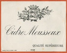 Ancienne Etiquette de Cidre