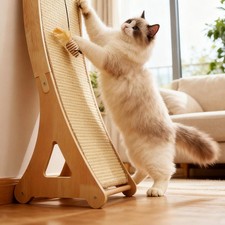 Griffoir/lit en bois pour