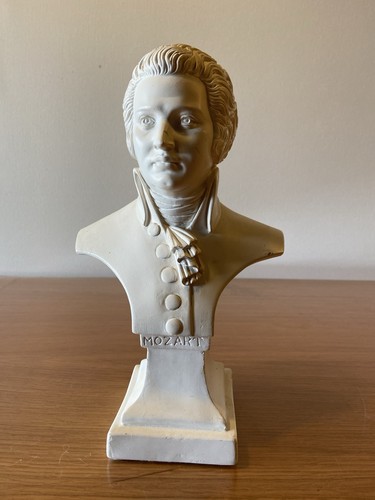 Buste mozart plâtre 30 - en,