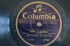 Faust de Gounod - disque 78