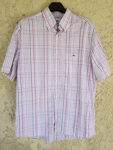 Chemise lacoste devanlay blanc - chemise,