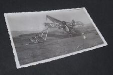 Photo Avion Potez 25 Accident Crash Armée de l'Air Aviation Française