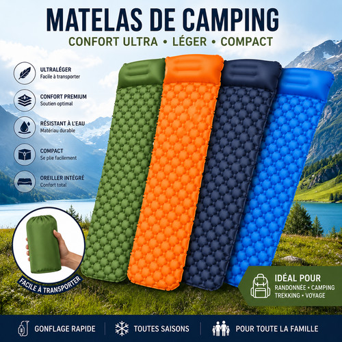 ⛺Matelas de