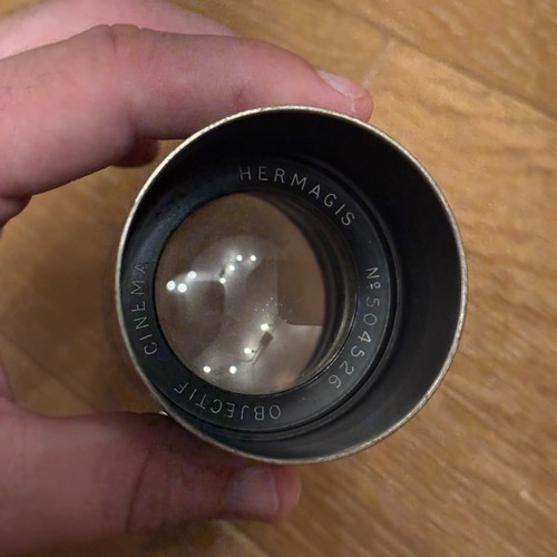 Objectif lentille cinéma - lentille,