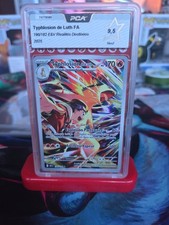 🔥CARTE POKÉMON TYPHLOSION DE LUTH 190/182  EV10 Gradée PCA 9.5