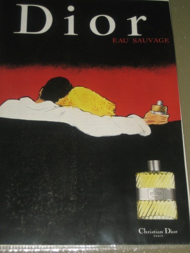 Publicité papier parfum - papier,