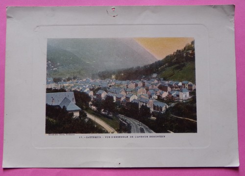 Planche cauterets avenue - cauterets,