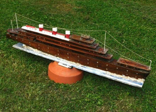 Belle ancienne grande maquette - ancienne,