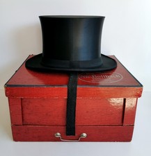 Ancien chapeau claque Gibus