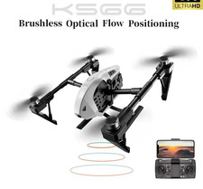 Drone KS66 – Double Caméra 6K, Moteurs Brushless, GPS, Stable & Anti-Obstacle