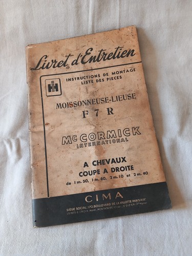 Manuel entretien liste des - entretien,