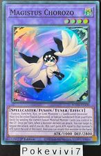 Carte YU-GI-OH! MAGISTUS CHOROZO SUDA-EN100 SR NEUF