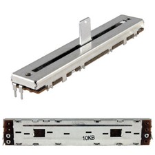 Alps Fader RS60N11 10K Ohm Ligne Mono Potentiomètre Coulissant 60mm Total 88mm