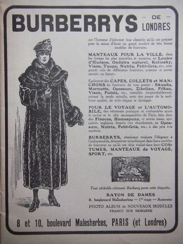 Publicité manteaux pour - pour, la