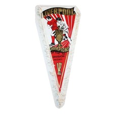 Football Memorabilia grand fanion 42 cm vintage Liverpool / Champion 1972 / 1973