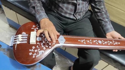 Tanpura plat bois tun - tanpura, en
