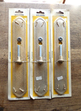 Plaque de condamnation de porte modèle ? en laiton  doré à l'or fin