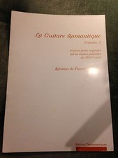 Thierry Meunier La guitare romantique volume 3 partition transatlantiques