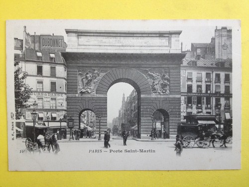 Cpa paris 1900 transport - en,