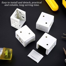  4PCS Installation à deux extrémités Fenêtre-stores Accessoires Pièces fixes de