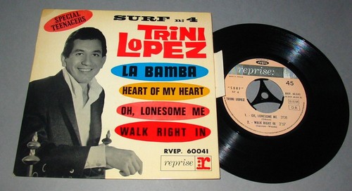 Trini lopez french ep - french,