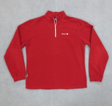 Sweat Polaire 1/4 Zip Lafuma Polarlite Homme L Rouge Manches Longues Polyester