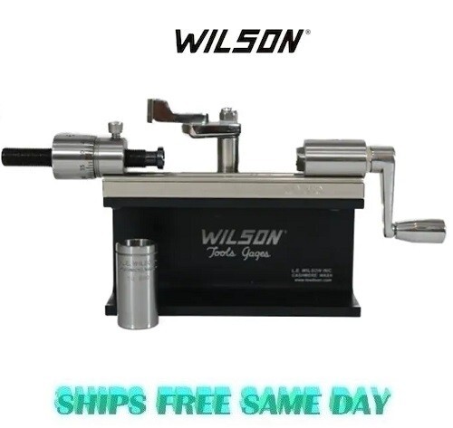 Wilson micrometer case - l.e.,