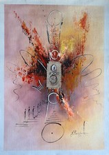 Peinture Africaine sur toile
