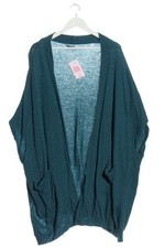 SIENNA Gilet long tricoté Dames Gilet T EU 42 bleu pétrole style décontracté