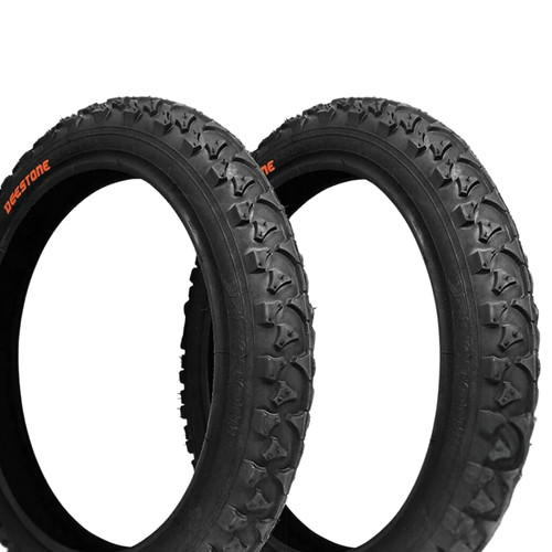 Pneus 20x1 noirs - 20x1.90,