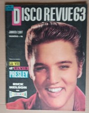 Disco Revue N° 16 janvier 1963 Elvis Presley/Rick Nelson