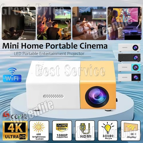Mini projecteur portable - projecteur, hd