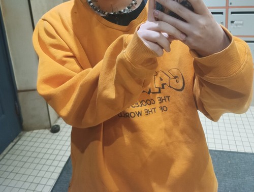 Sweat garfield vintage orange - garfield,