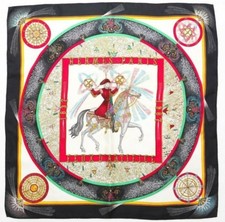 Authentique Foulard Hermès "