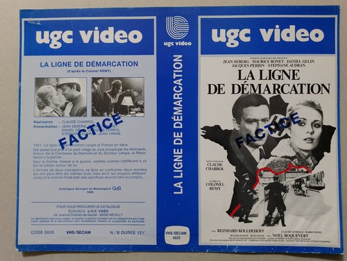 Jaquette vhs ligne de - jaquette,