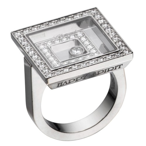 Bague blanc 18 carats - blanc,