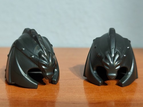 Casque playmobil dragon - casque, x2
