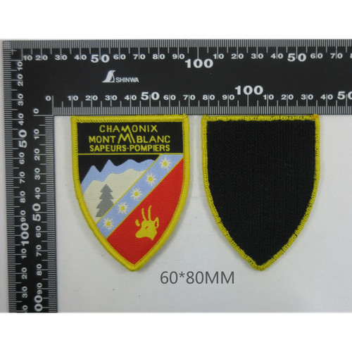 Ecussons pompiers chamonix - pompiers,