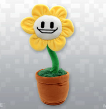 Figurine peluche UNDERTALE Dancing Flowey musique et danse par Fangamer japan