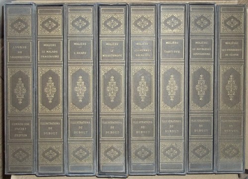 Oeuvres molière illustré - oeuvres,