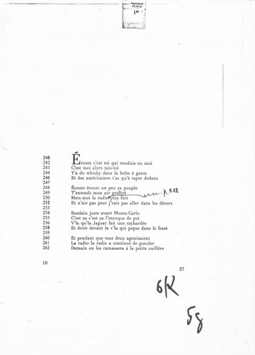 Serge gainsbourg notes - -,