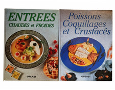 Cuisine – OPEASI – Coffret Deux Livres Poissons & Entrées – Edition épuisée