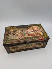 ancienne boîte LU Lefèvre-Utile Boudoir Alphonse Mucha circa 1900