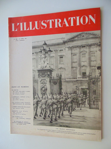 Illustration revue 1940 - revue, de
