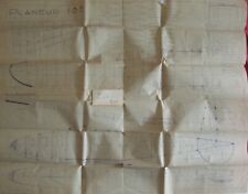 N°2001 ter ;  Planeur  135  /   grand plan technique EKO editions KRUGER 1938 ??