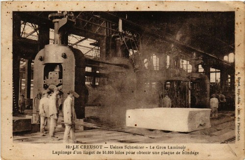 Cpa creusot usines - le,