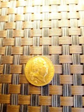 Très Rare 20 Francs OR LOUIS XVIII Buste nue de 1818 A / 6,5 g / 22 Carat / SUP