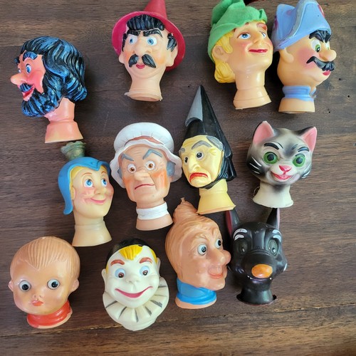 Lot marionettes vintage - 20,